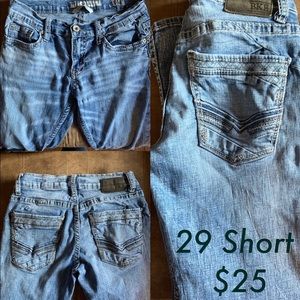 Men’s Buckle Jeans